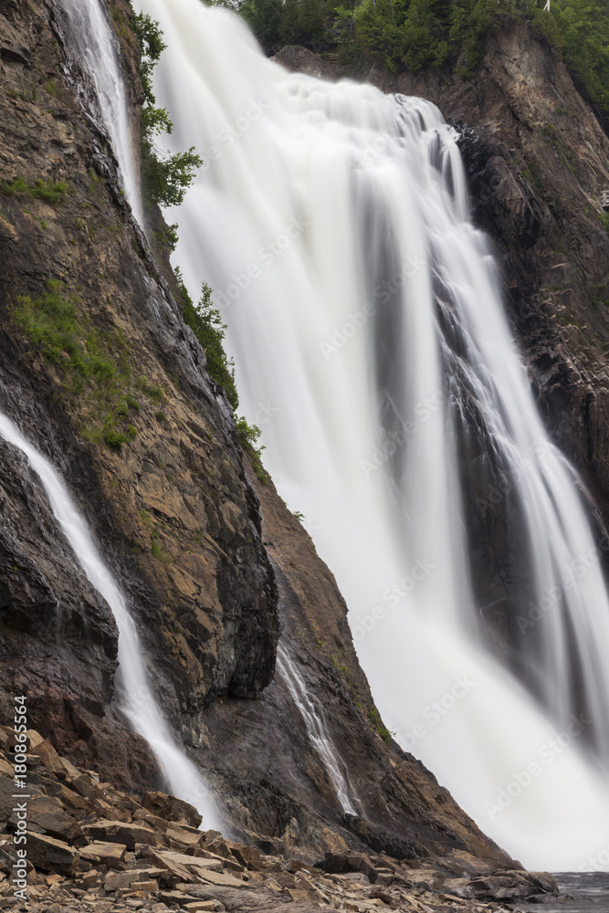 Montmorency Falls in Quebec Montmorency Falls in Quebec