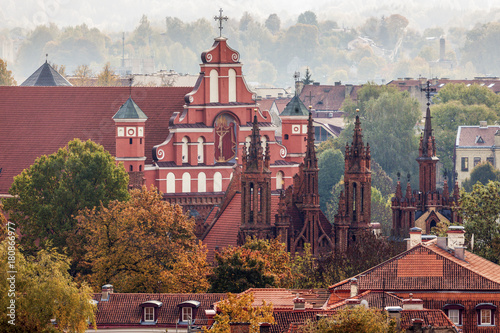 St Anne and Bernadine Churches in Vilnius photo