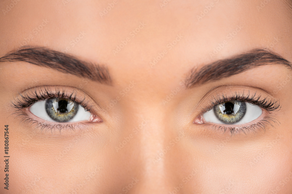 woman with beautiful eyes woman with beautiful eyes