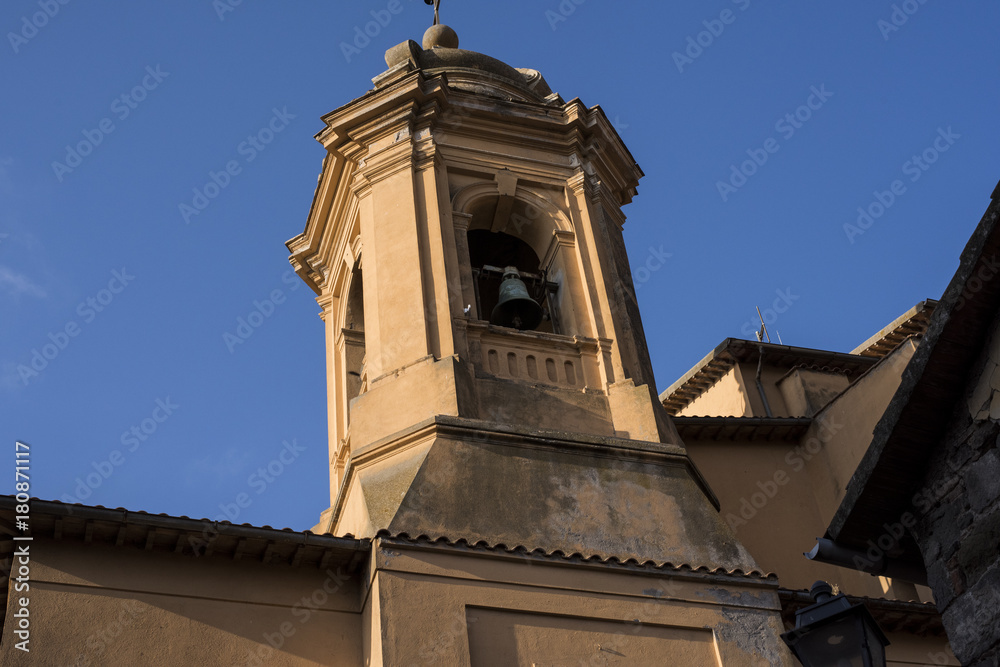View of the church of Rector's Church San Girolamo Dei Croati in Ripetta, Rome