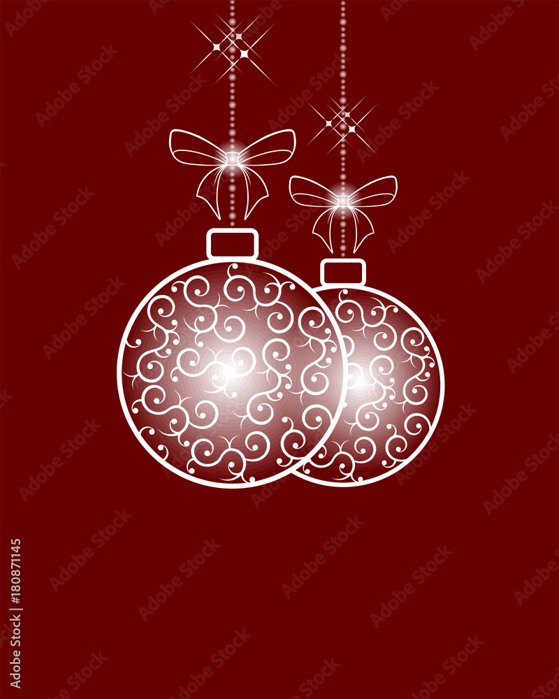 white christmas retro ball white christmas retro ball