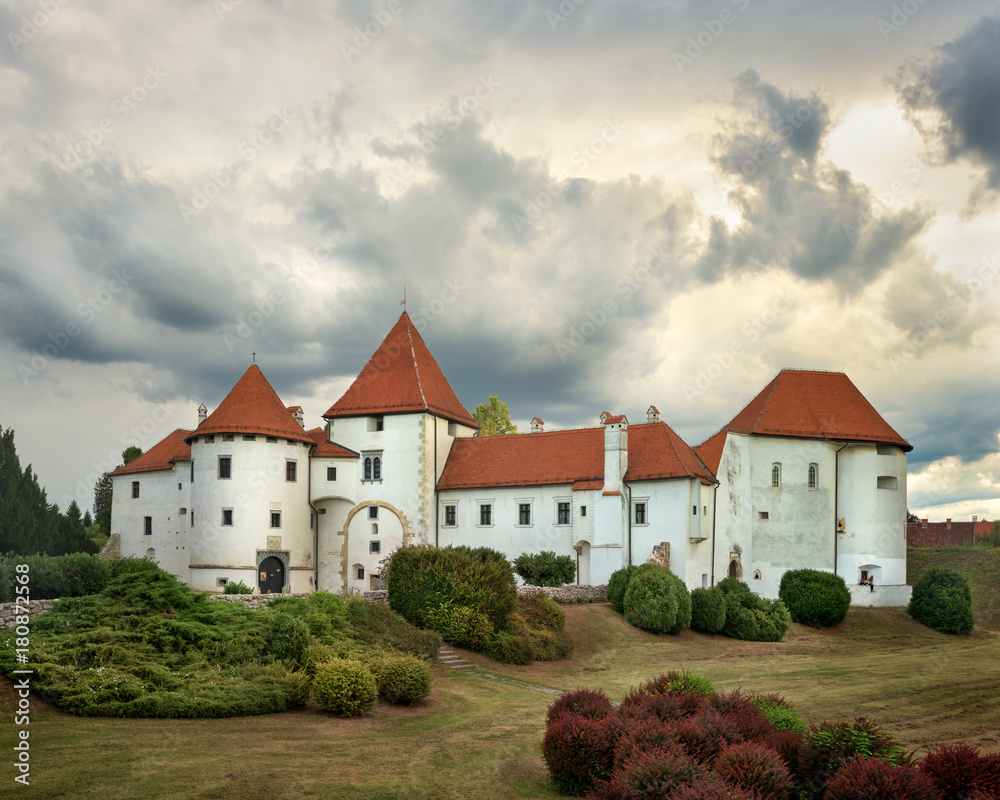 Varazdin Old Town in the Evening, Croatia