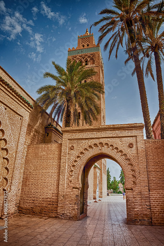 Mosque Koutoubia Marrakech photo