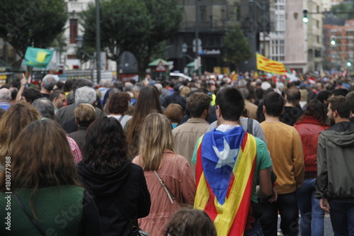 Manifestación por la independencia de Catalunya photo