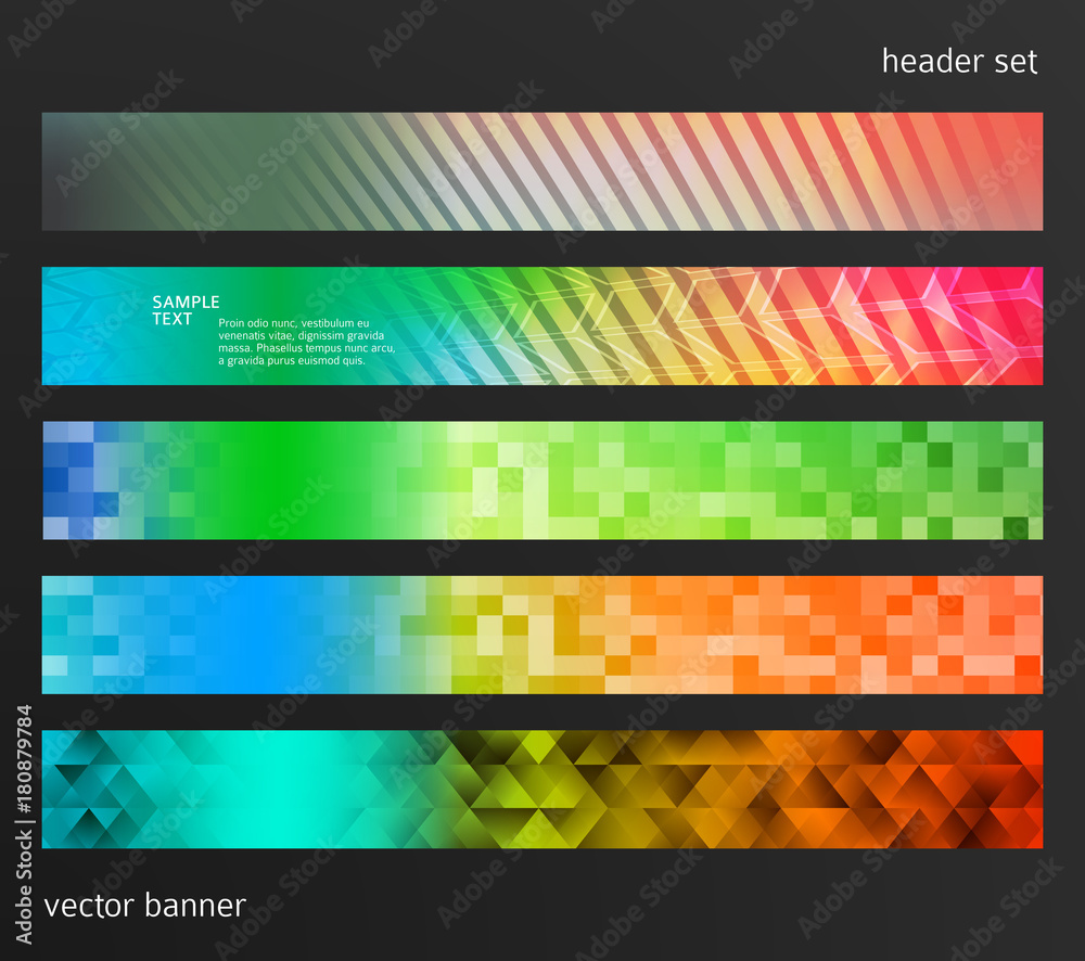 Design element background website header horizontal banner03 Design element background website header horizontal banner03