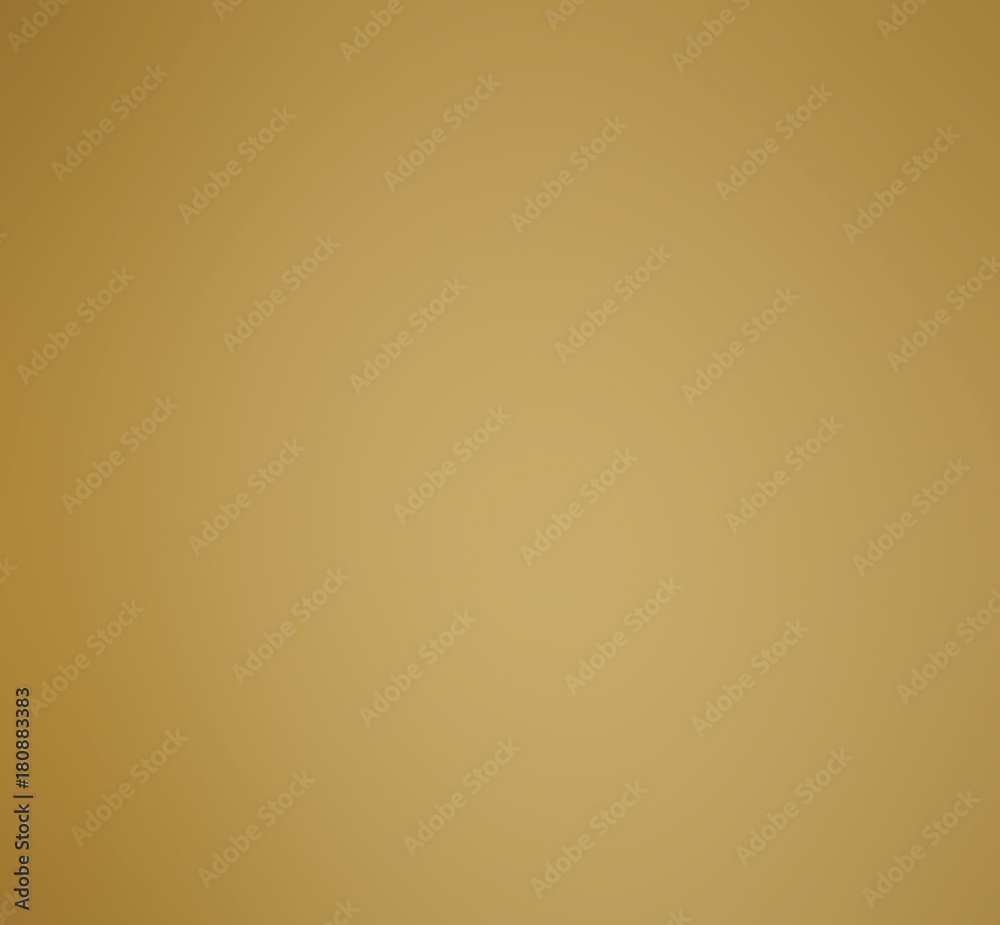 Golden  Smooth glowing Background. Festive Defocused lights. Blurred texture
