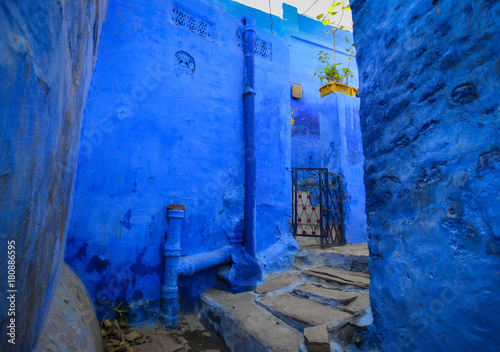 Blue houses in Jodhpur, India © Phuong