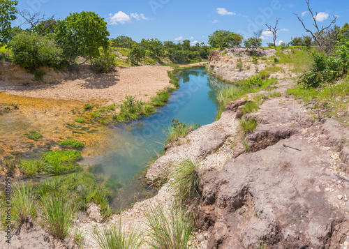 View of Yagrumito river at "Pozo Cristal" (The Crystal Pit), in Aguaro-Guariquito National Park, Guarico state, Venezuela