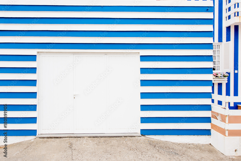 Fototapeta premium Colorful house facade