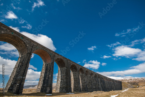 Ribblehead Viaduct near Ingleton Yorkshire photo