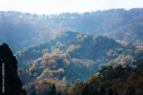 Herbststimmung in Japans Bergen