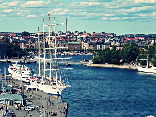 Canvas Print stockholm