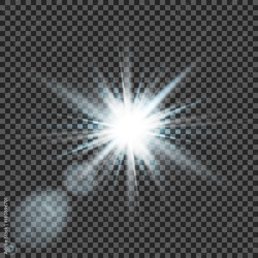 Vector transparent sunlight special lens flare light effect Vector transparent sunlight special lens flare light effect