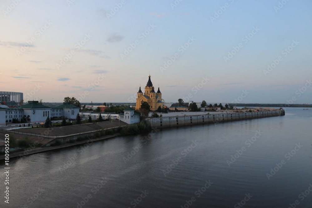 Views of Nizhniy Novgorod, Russia, 2017