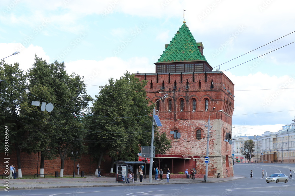 Obraz premium Views of Nizhniy Novgorod, Russia, 2017