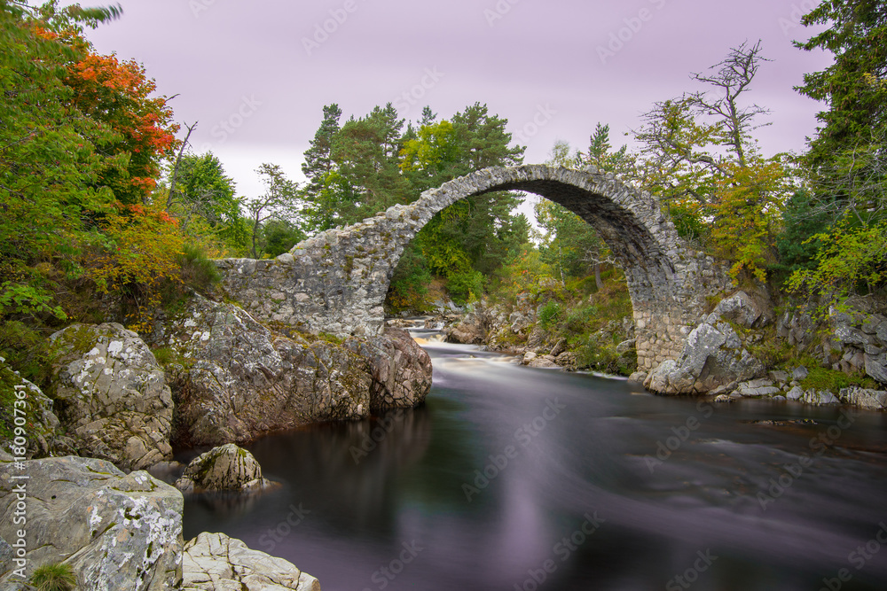 The Old Packhorse Bridge, Carrbridge