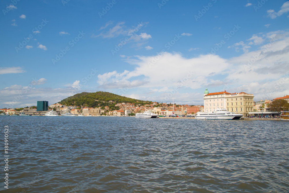 Fototapeta premium Sehenswürdigkeiten von Split, Dalmatien, Kroatien