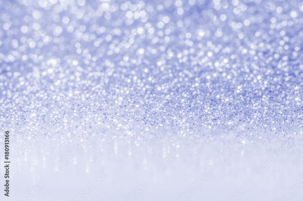 Obraz premium Soft violet or blue bokeh light is the soft blurred circles of light white and light purple