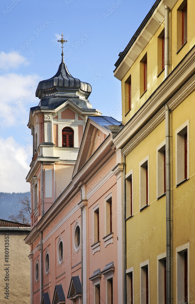 Fototapeta premium Kraljice sv Krunice church in Sarajevo. Bosnia and Herzegovina 