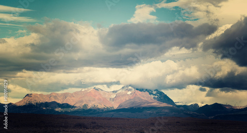 Andes mountains of South Patagonia