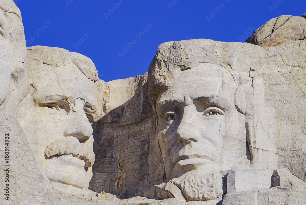 Presidential Skulptur am Mount Rushmore National Memorial, South Dakota
