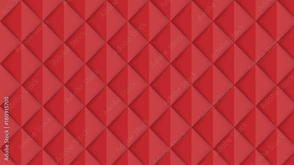 Abstract red isometric background, vector illustration Abstract red isometric background, vector illustration