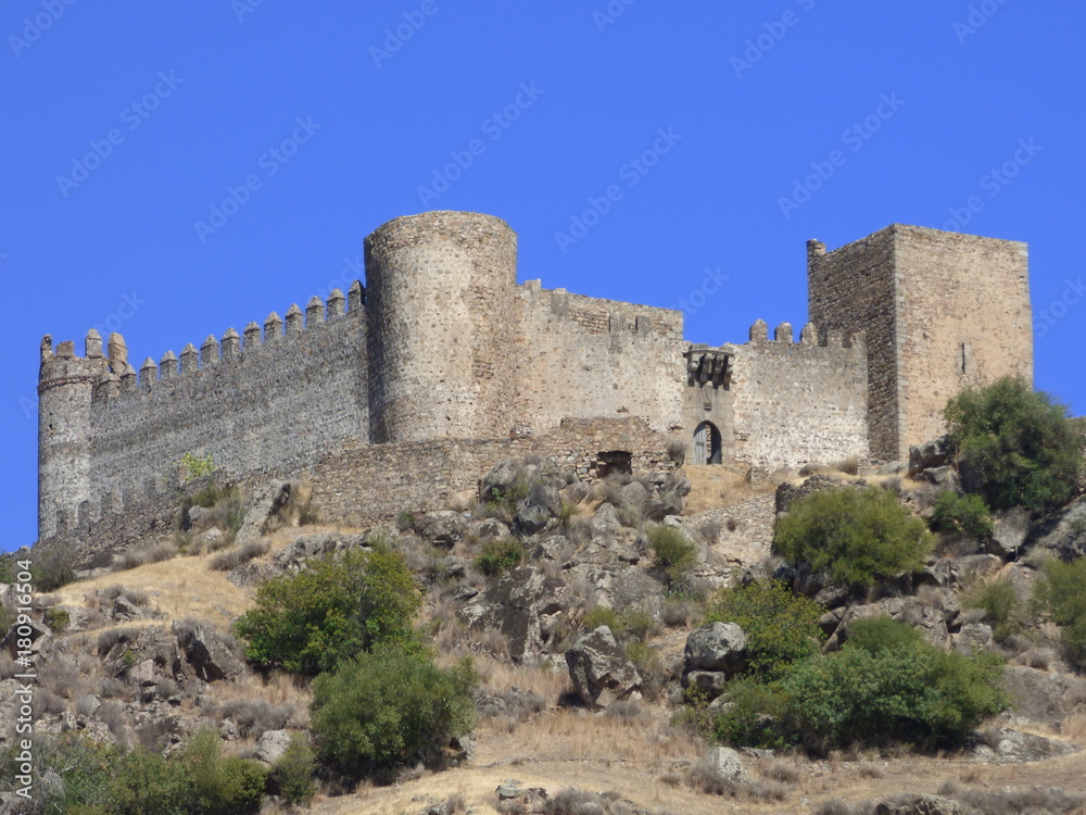 Burguillos del cerro, Pueblo historico de Badajoz, Extremadura, España