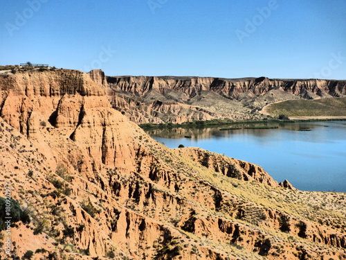 Barrancas de Burujón (Toledo, Castilla la Mancha) Paisaje natural en España