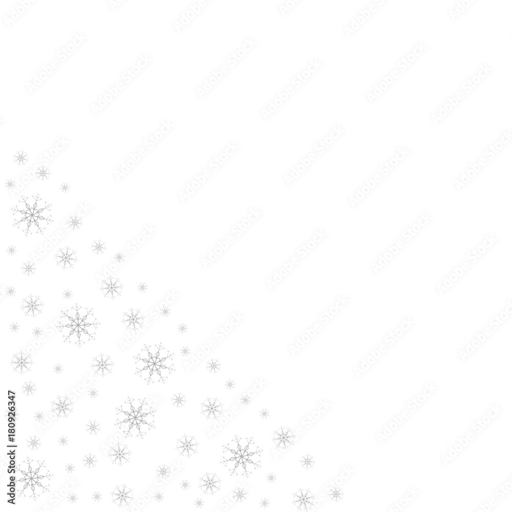 Festive frame with snowflakes on a white background. For posters, postcards, greeting for Christmas, new year. Festive frame with snowflakes on a white background. For posters, postcards, greeting for Christmas, new year.