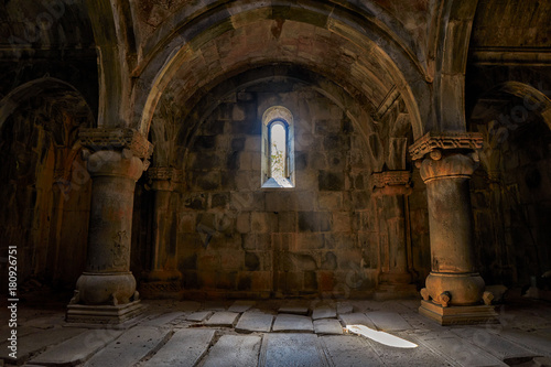 Interior of Sanahin Monastery of Armenia