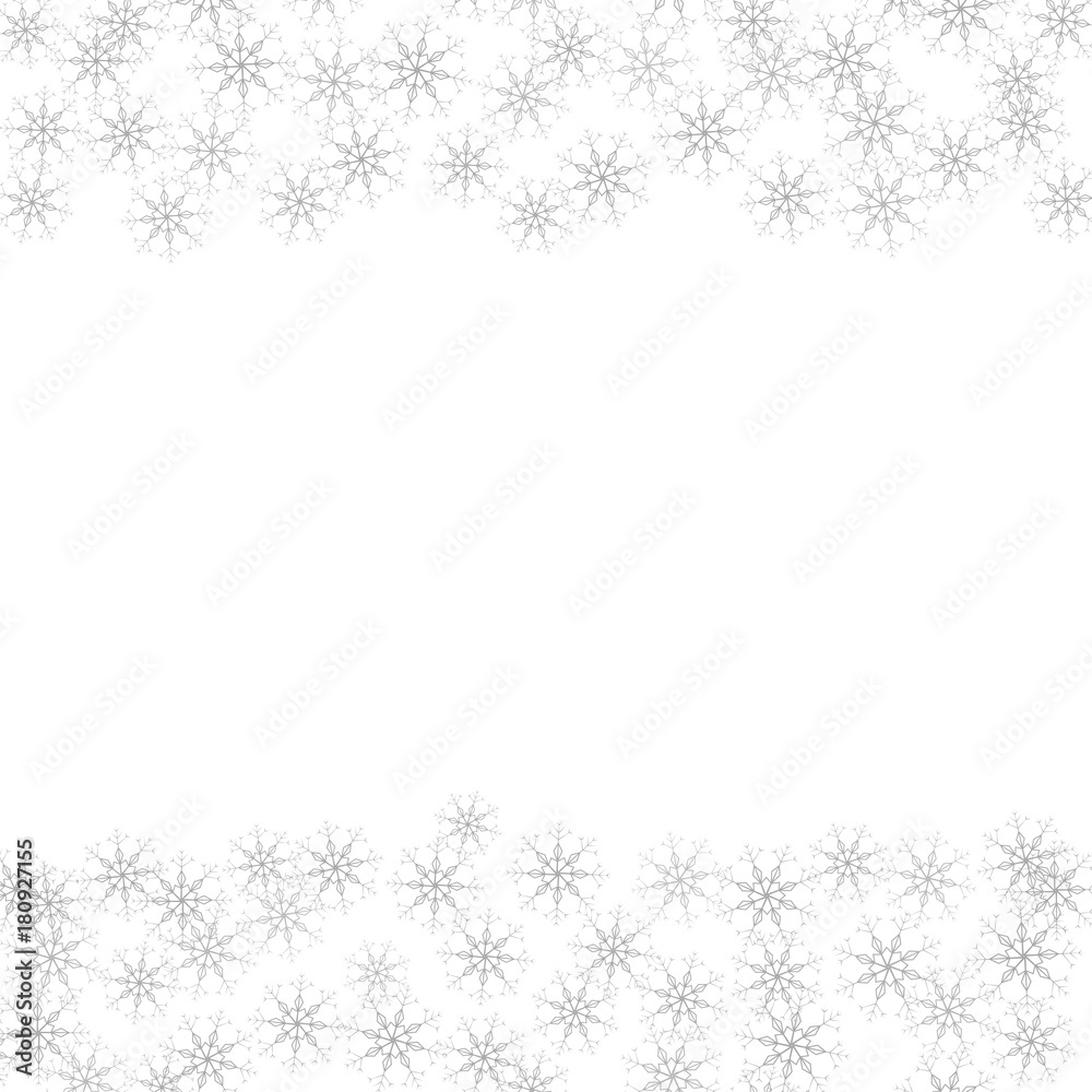 Festive frame with snowflakes on a white background. For posters, postcards, greeting for Christmas, new year. Festive frame with snowflakes on a white background. For posters, postcards, greeting for Christmas, new year.