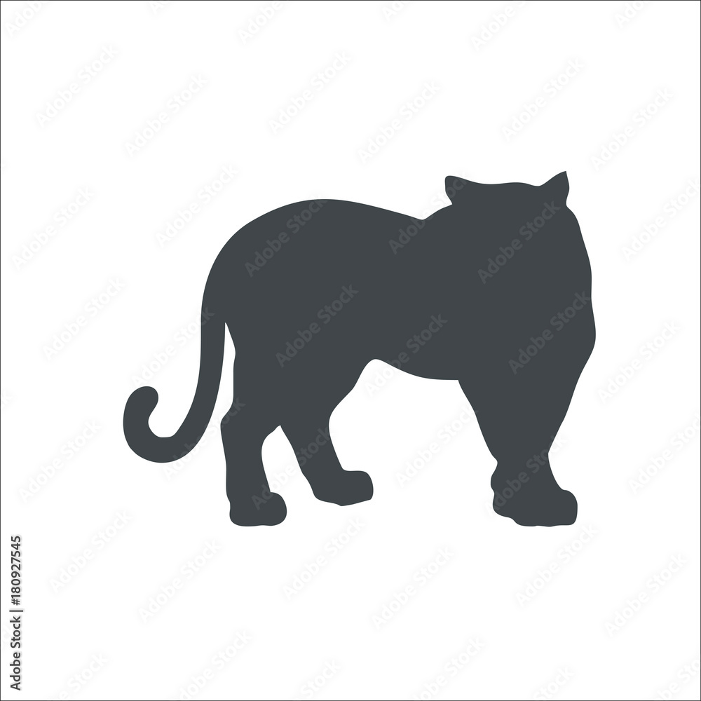 Fototapeta premium Tiger icon