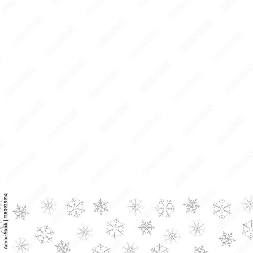 Festive decorative frame made of snowflakes on a white background. For posters, postcards, greeting for Christmas, new year. Festive decorative frame made of snowflakes on a white background. For posters, postcards, greeting for Christmas, new year.
