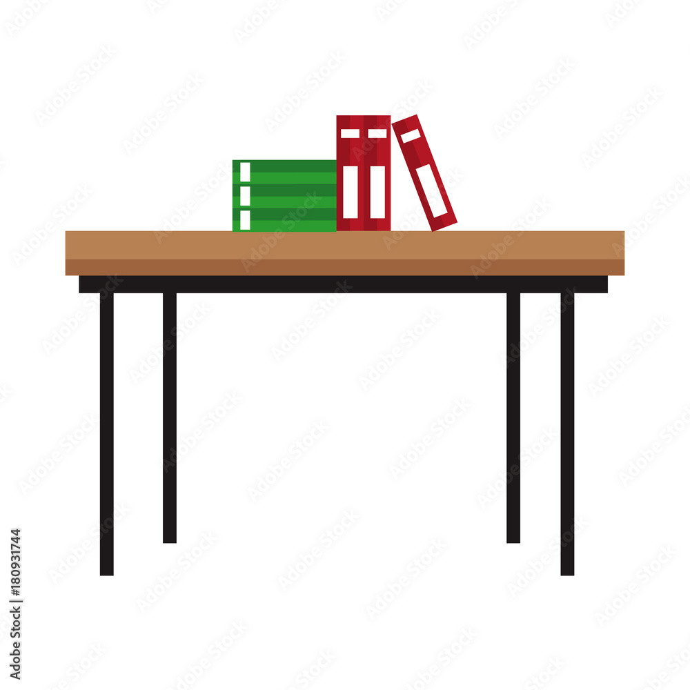 Books on desk icon vector illustration graphic design Books on desk icon vector illustration graphic design