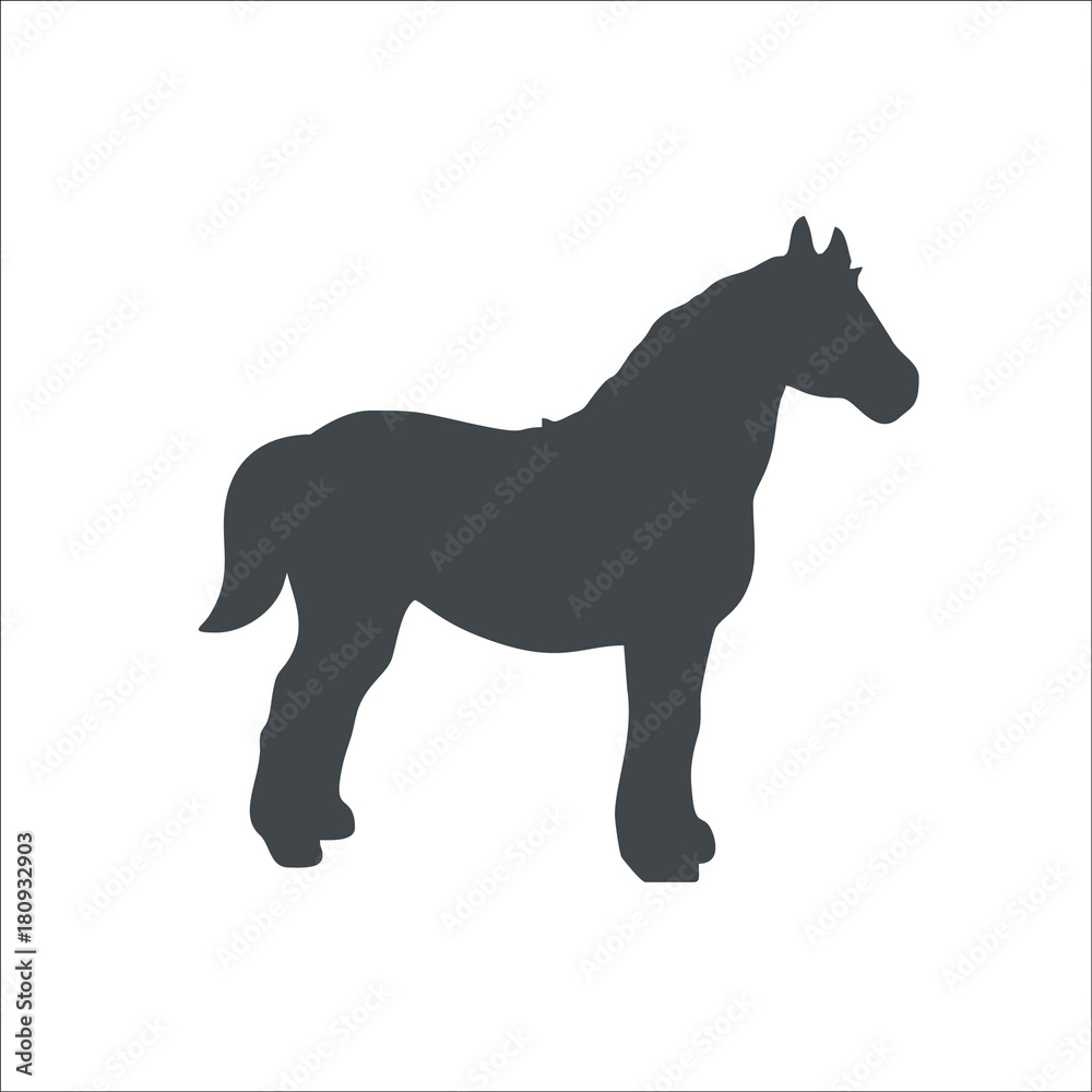 Obraz premium Horse icon