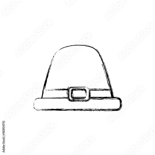 Vintage male hat icon vector illustration graphic design