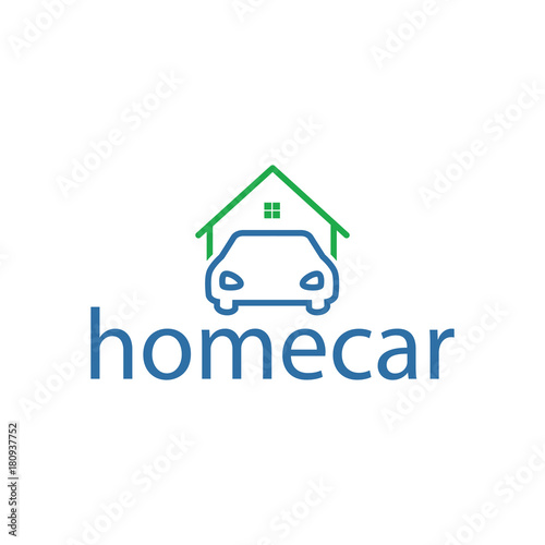 Home Car Logo vector