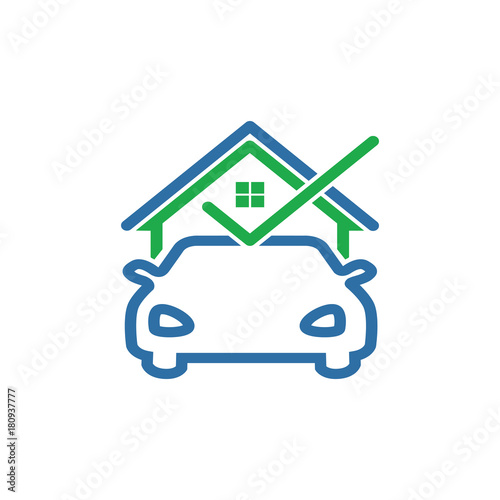 Home Car Logo vector