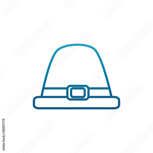 Vintage male hat icon vector illustration graphic design