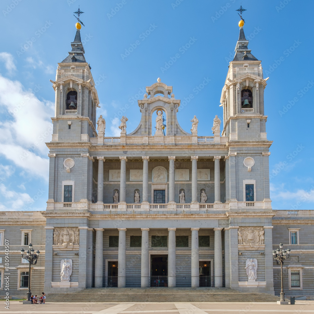 The Almudena Cathedral in Madrid