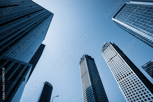 architectural complex against sky in the downtown, china