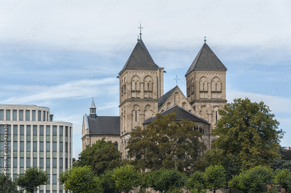 Obraz premium Details of the old town of Cologne. Cologne is one of the most popular destinations in Germany. 