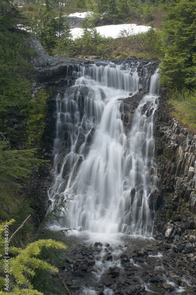 Galena Creek Falls near Heather Meadows North Cascades NP