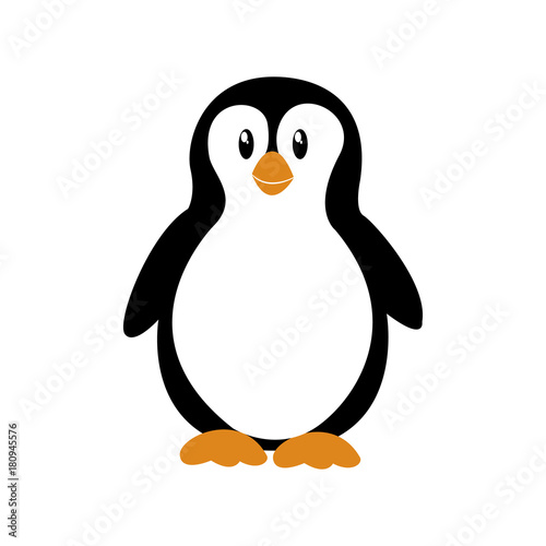penguin icon vector illustration