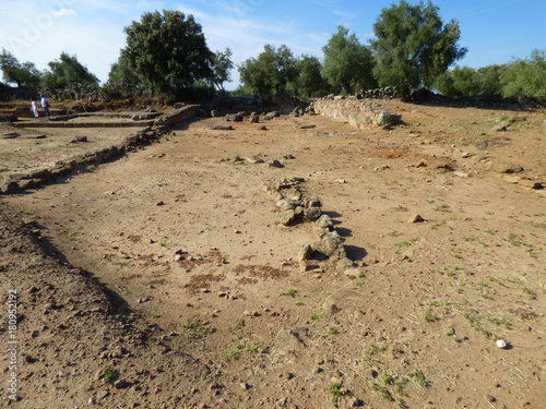 Ciudad romana de Cáparra en Oliva de Plasencia ( Caceres, Extremadura)