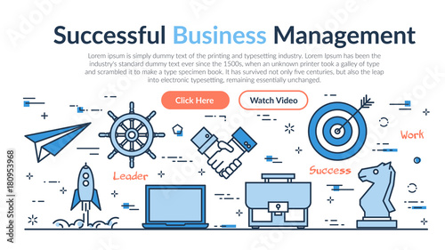 Web site header - Successful Business Management