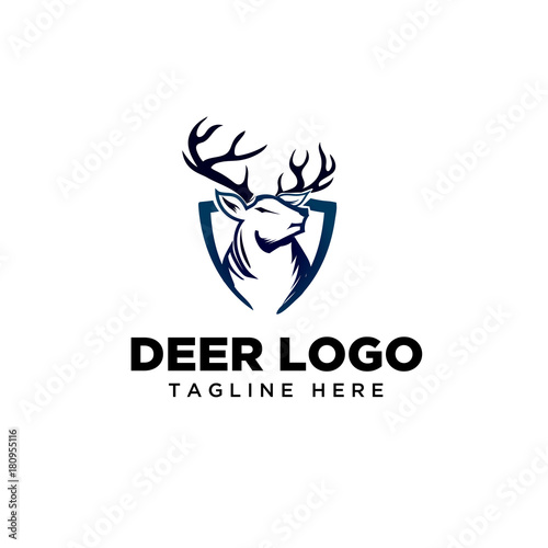 Shield Secure deer logo
