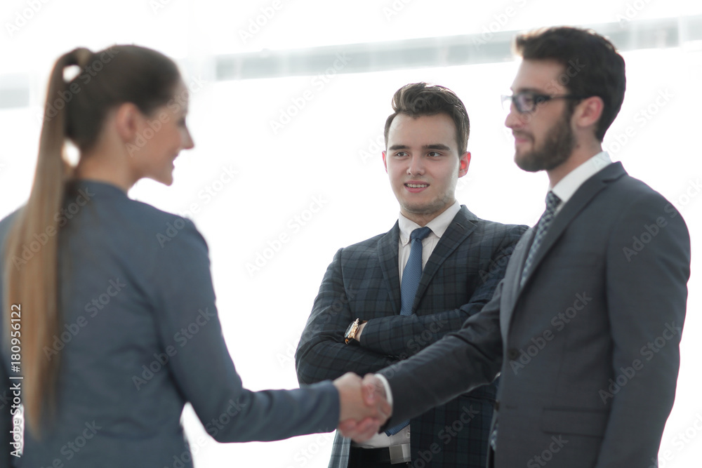 business concept .handshake of business people business concept .handshake of business people