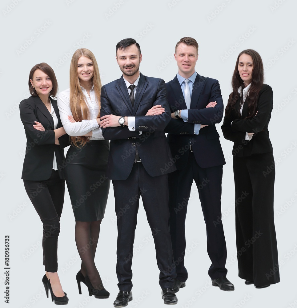 Obraz premium group portrait of successful business team