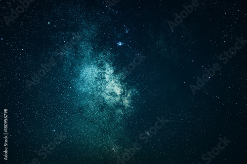 Foto Milky Way Galaxy Background Close-up of Milky way